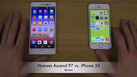 Apple iPhone 7 vs Huawei Ascend P7 Karşılaştırma